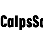 Calps Sans Slim