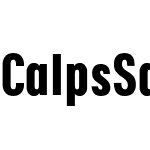 Calps Sans Slim