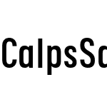 Calps Sans Slim