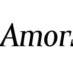 Amor Serif Text Pro