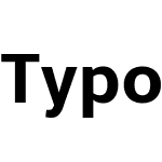 TypoPRO Amble