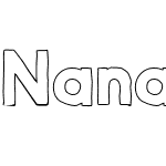 Nanami HM Outline Bold