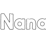 Nanami HM Outline Black