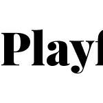 PlayfairDisplay-Black