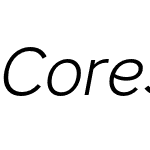 Core Sans A 35 Light