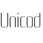 UnicodSansW01-CondUltLight