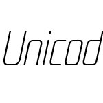 UnicodSansW01-CnUltLightIt