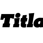 TitlaBrusW01-UltraItalic