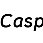 CasperBoldItalic