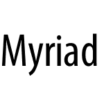 Myriad Pro Cond