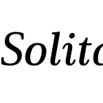 SolitasSerifW01-ExtDemiIt