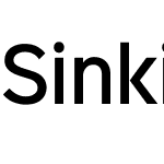 SinkinSansNarrowW01-500Md