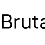 Brutal Type