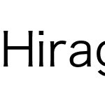 Hiragino Sans