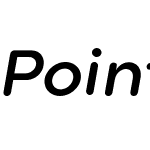 PointSoftW01-SemiBoldItalic