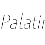 PalatinoSansInfW02-UltLtIt