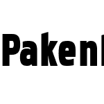 PakenhamW01-CondensedBlack