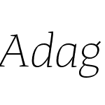 AdagioSerif