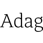 AdagioSerif