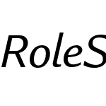 Role Sans Banner