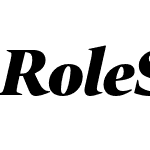 Role Serif Banner