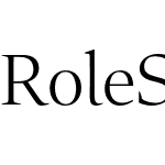 Role Serif Banner