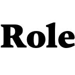 Role Serif Text
