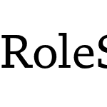 Role Slab Text