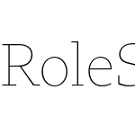 Role Slab Text