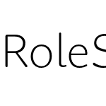 Role Soft Text