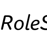 Role Soft Text