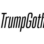 Trump Gothic Pro