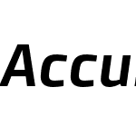 Accura SemiBold Italic