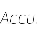 Accura Thin Italic