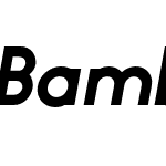 Bambino Bold Italic