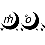 moon font