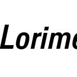 Lorimer No 2 Trial Semibold