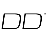 DDTW01-ExtendedLightItalic