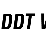 DDTW01-CondensedSemiBoldIt