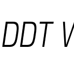 DDTW01-CondensedLightItalic