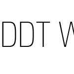 DDTW01-CondensedExtraLight