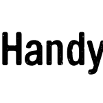 Handy Sans Condensed Distressed