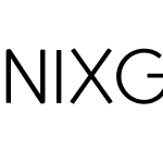 NIXGONSANS-M V1.0