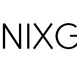 NIXGONSANS-M V1.0