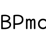 BPmono Round