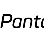 Panton SemiBold Italic