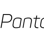 Panton Light Italic