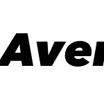 AvenirNext LT Pro HeavyIt