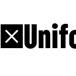 UniformExtraCondensed-Black