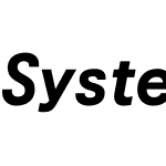 System85Pro-BoldItalic